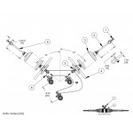 V-String Assembly - Angled Suspension, Tri-Bundle Conductor, 50K